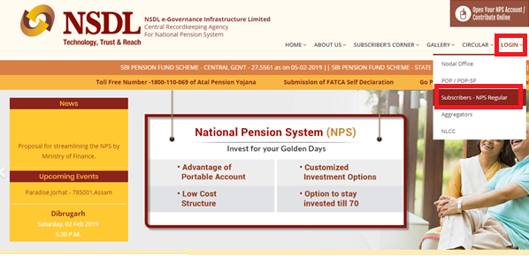 NSDL-NPS Account